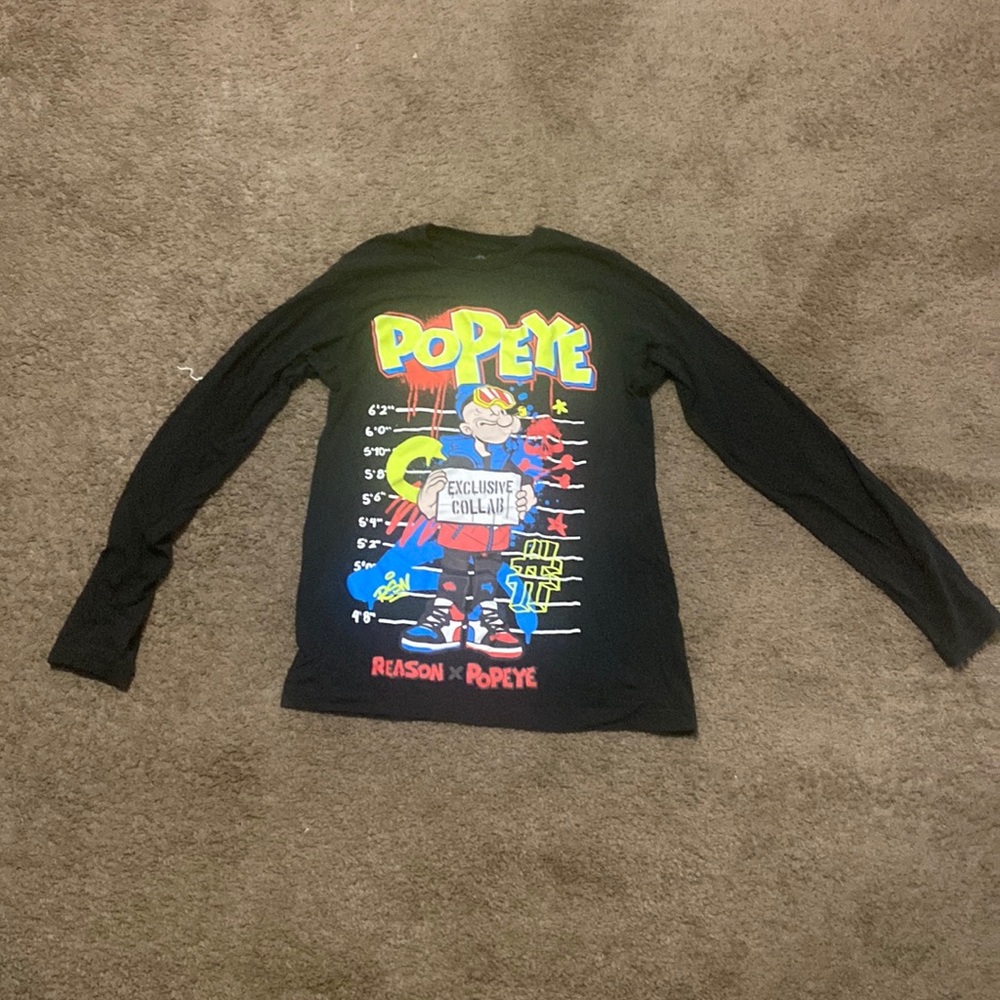 Popeyes shirt graphic sweatshirt